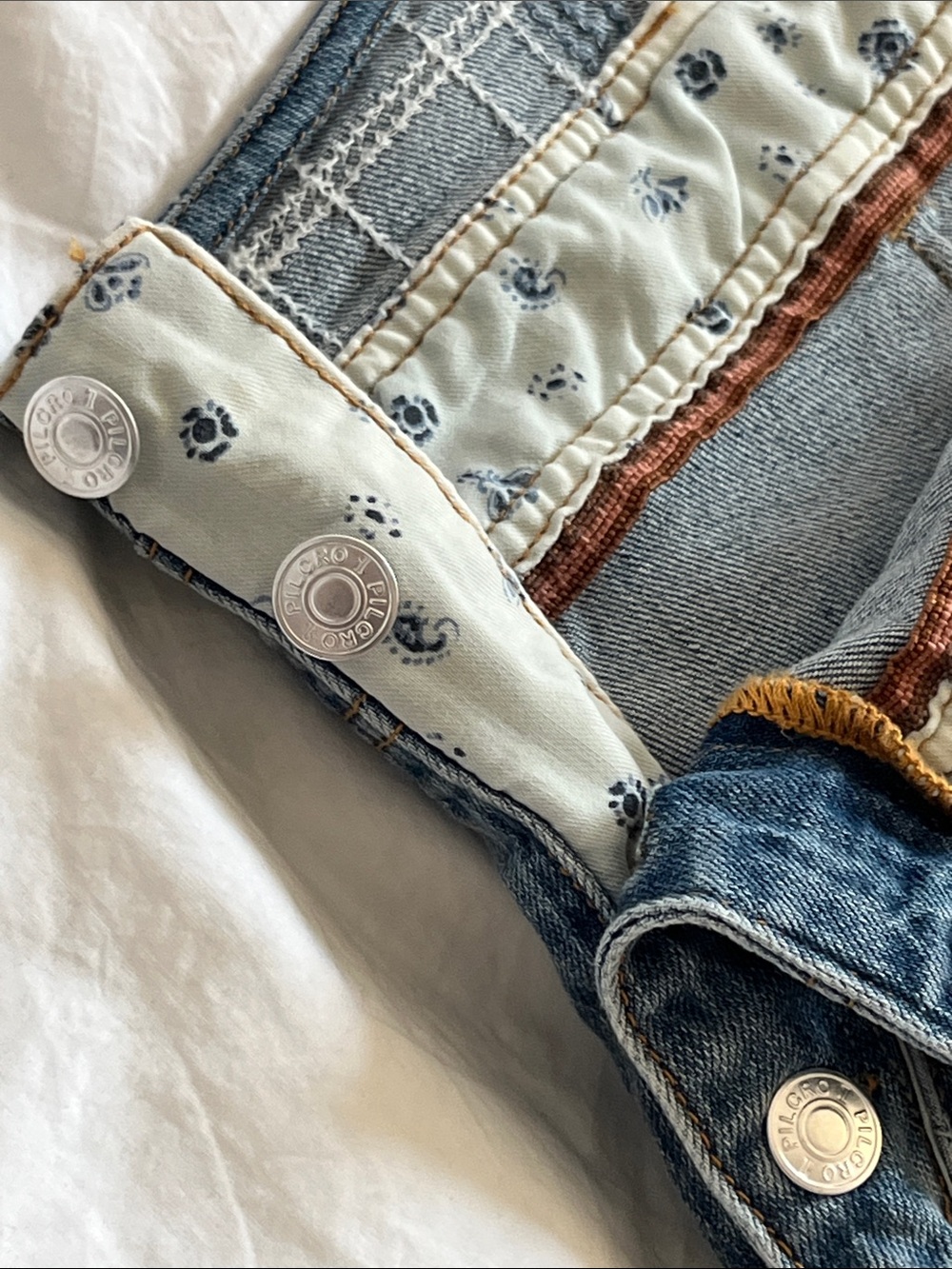 NWT Pilcro The Wanderer Denim Utility Overalls plus size 32 - Picture 8 of 16